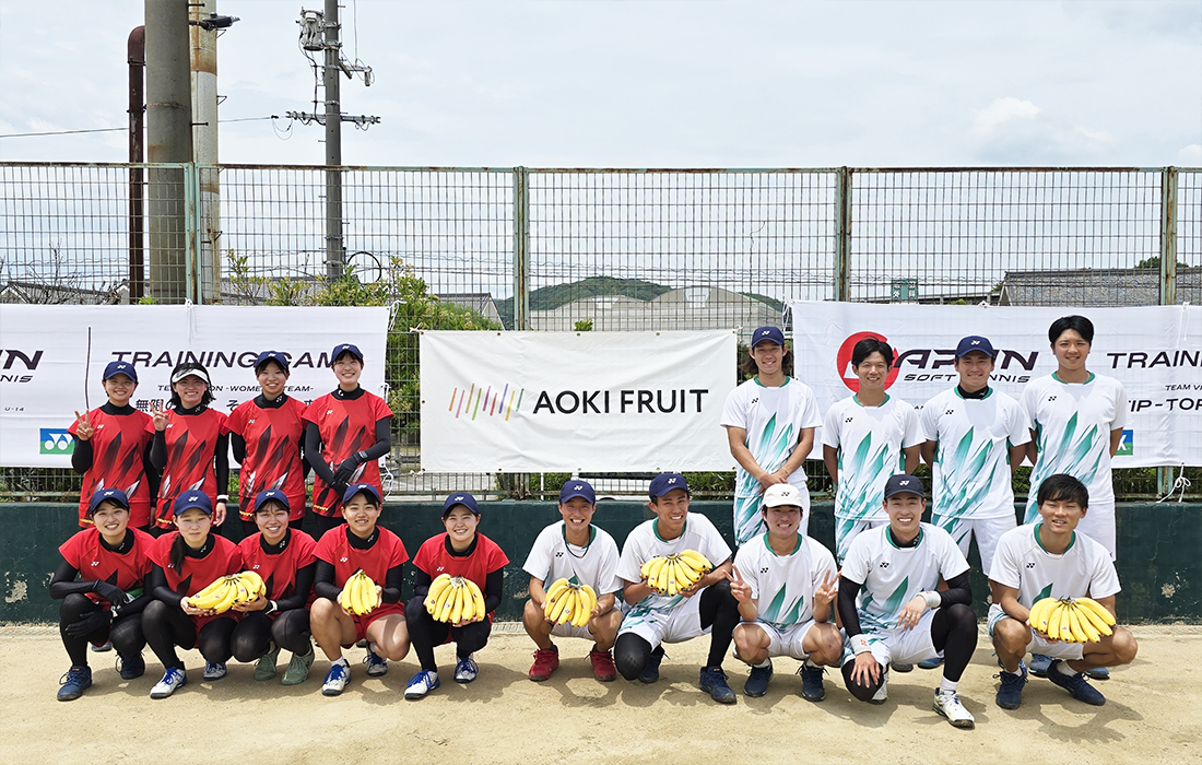 すべてのスポーツプレーヤーへ、フルーツのちからを